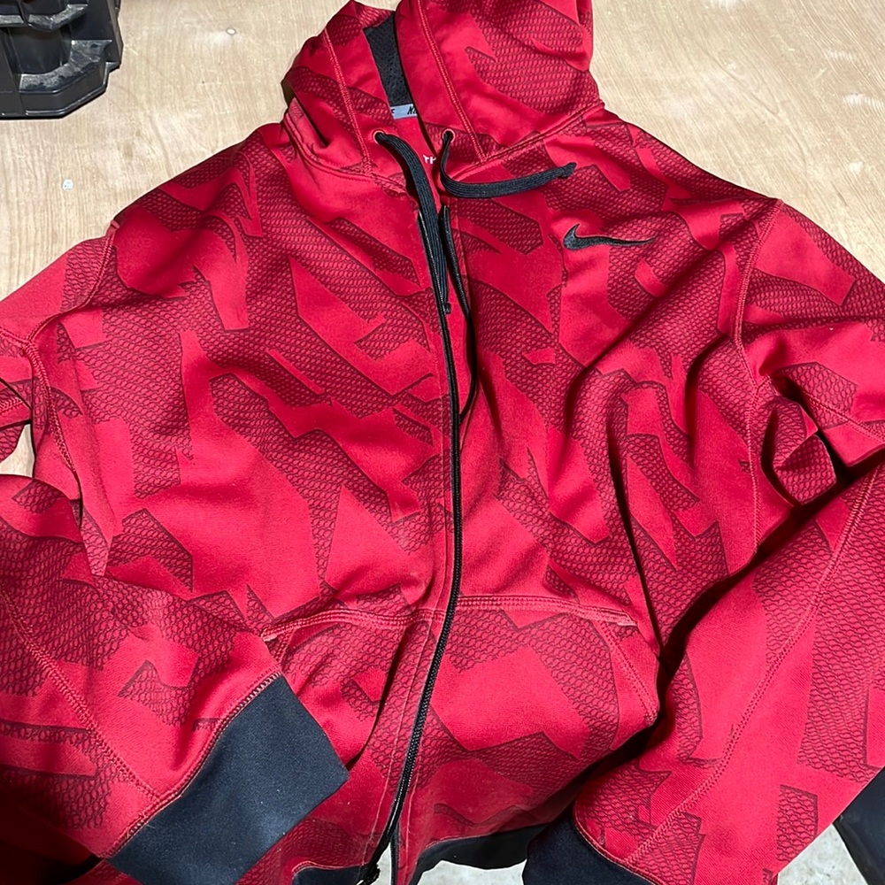 Nike therma fit full zip hoodie fleece